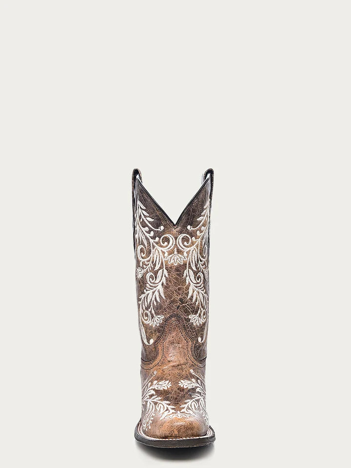 Corral Glow in the Dark Embroidered Square Toe