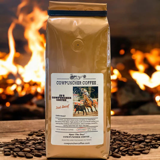 Cowpuncher Coffee JD's - Just Decaf - Dark Roast