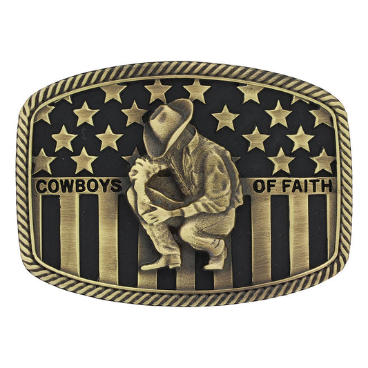 Attitude Cowboys of Faith Buckle