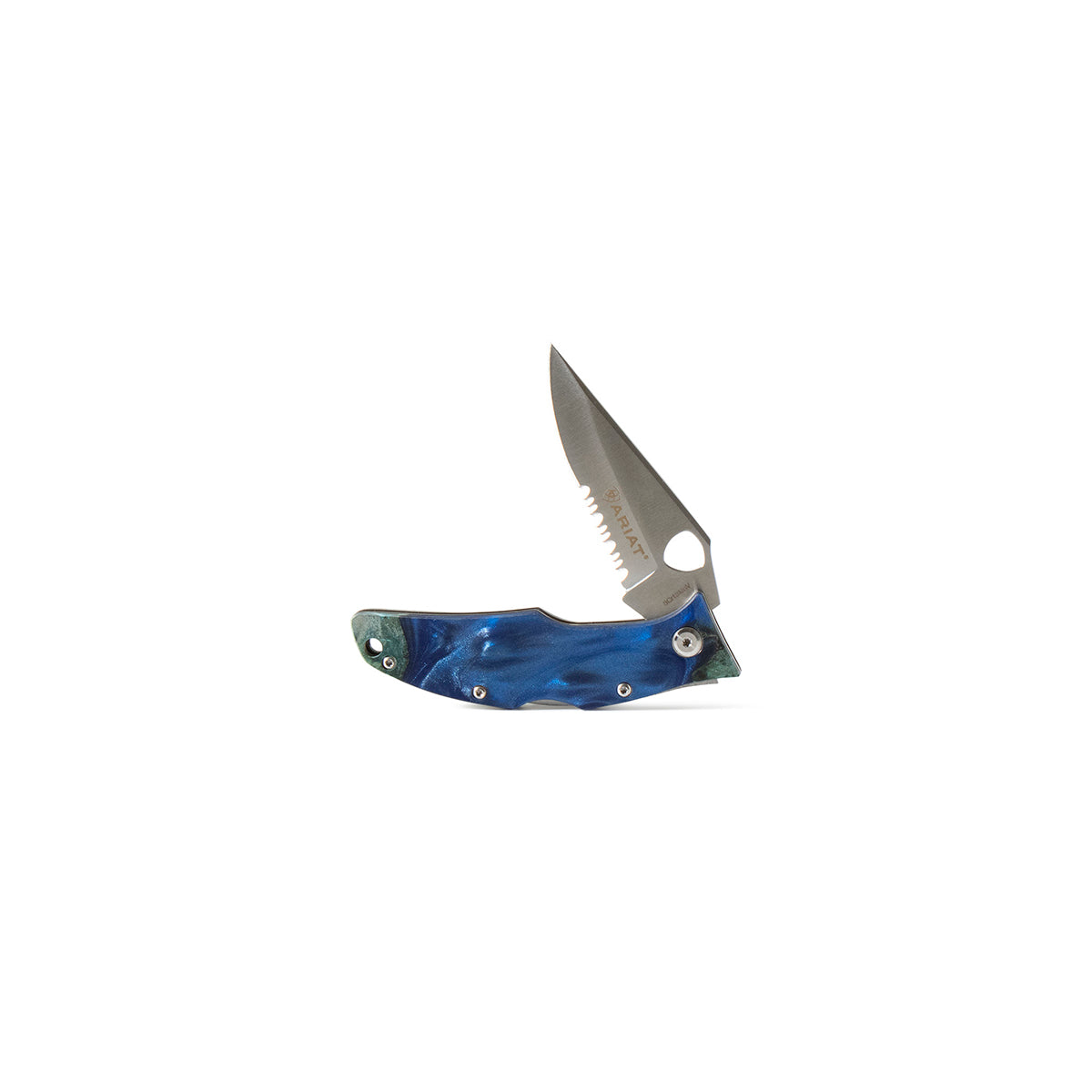 Ariat Marbled Resin Knife Medium Blade