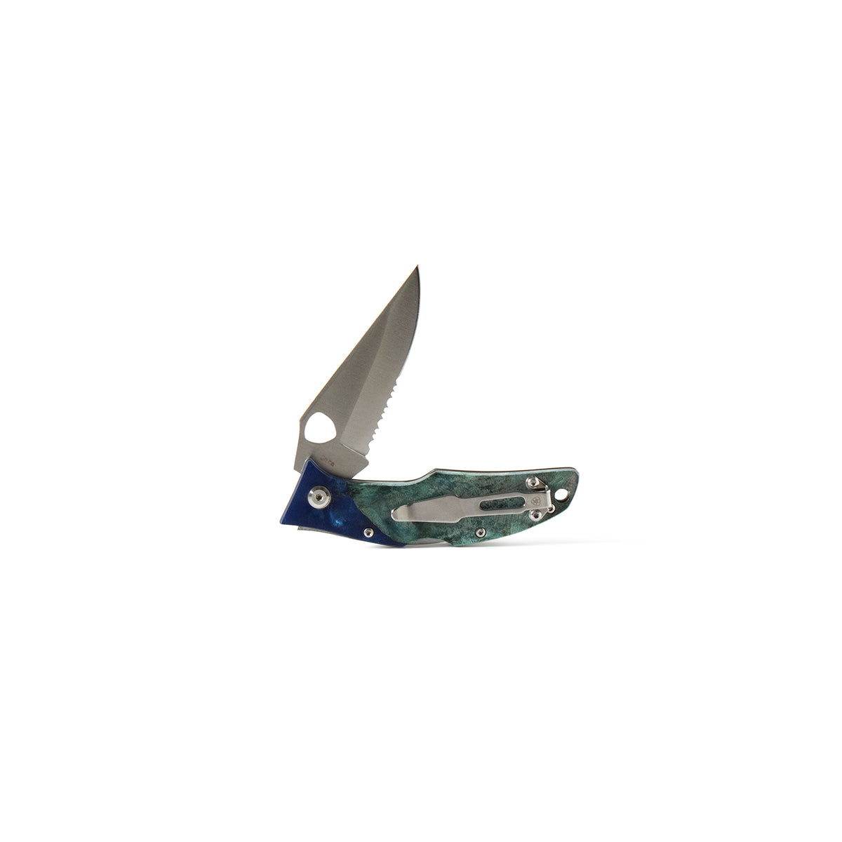 Ariat Marbled Resin Knife Medium Blade