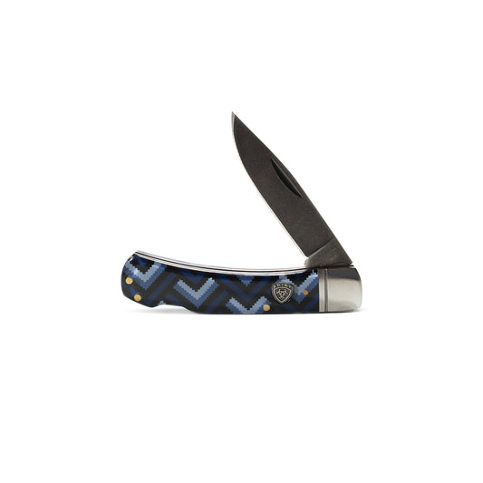 Ariat 3" Smooth Blue Multi Knife