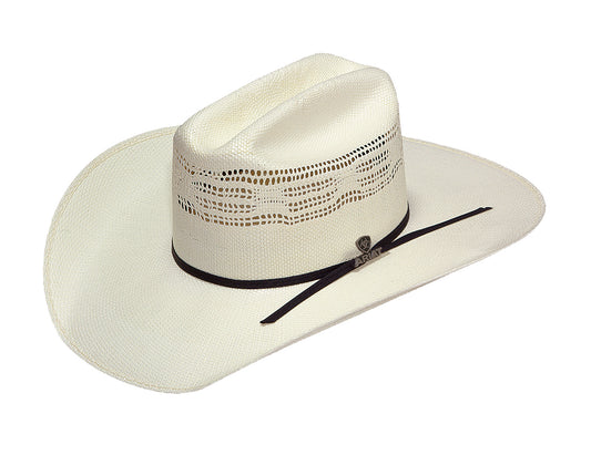 Ariat White Bangora Straw Hat