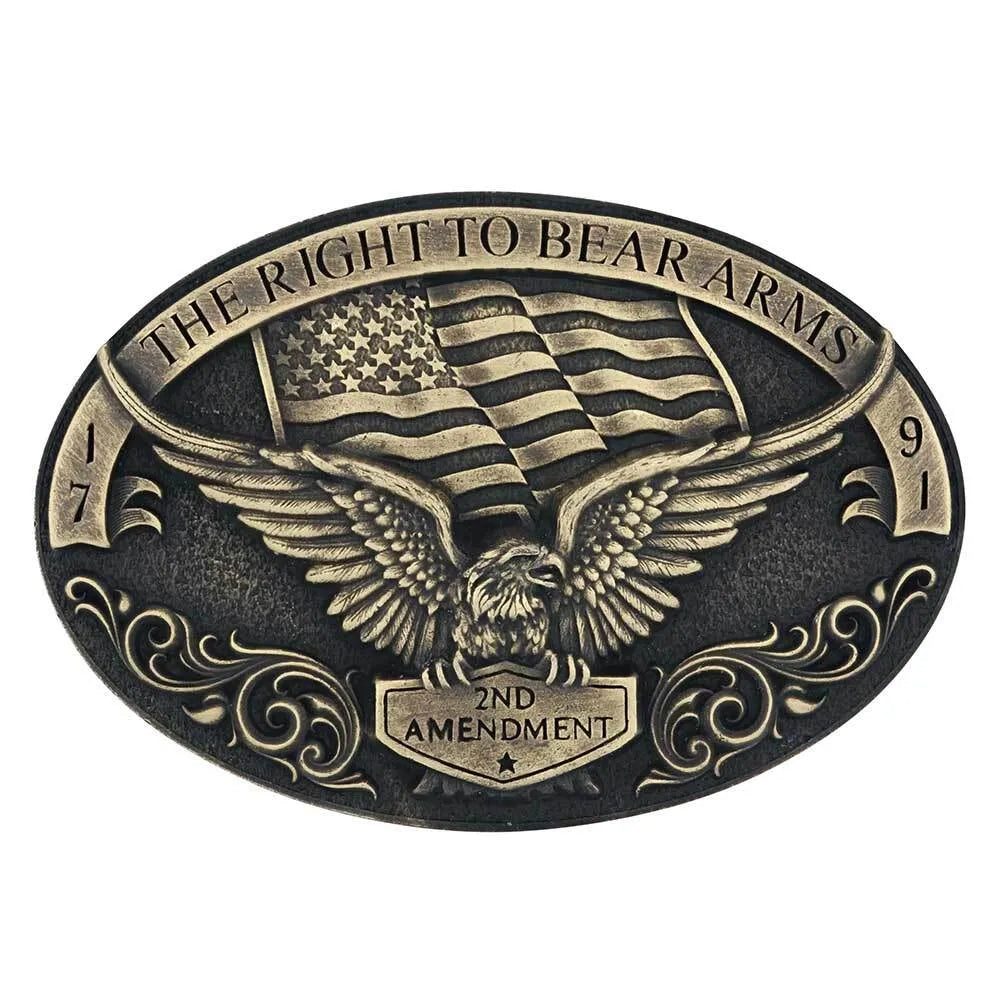 Attitude 2nd Amendment Buckle