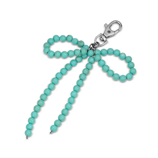 Attitude Turquoise Bow Bag Charm
