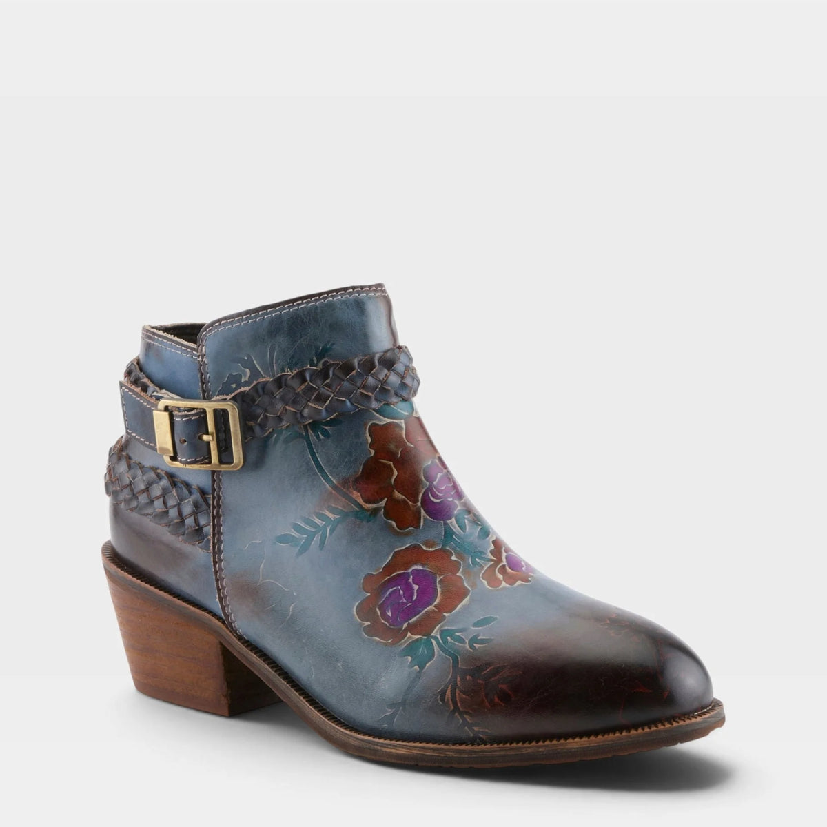 L'Artiste Across Boots Blue Multi