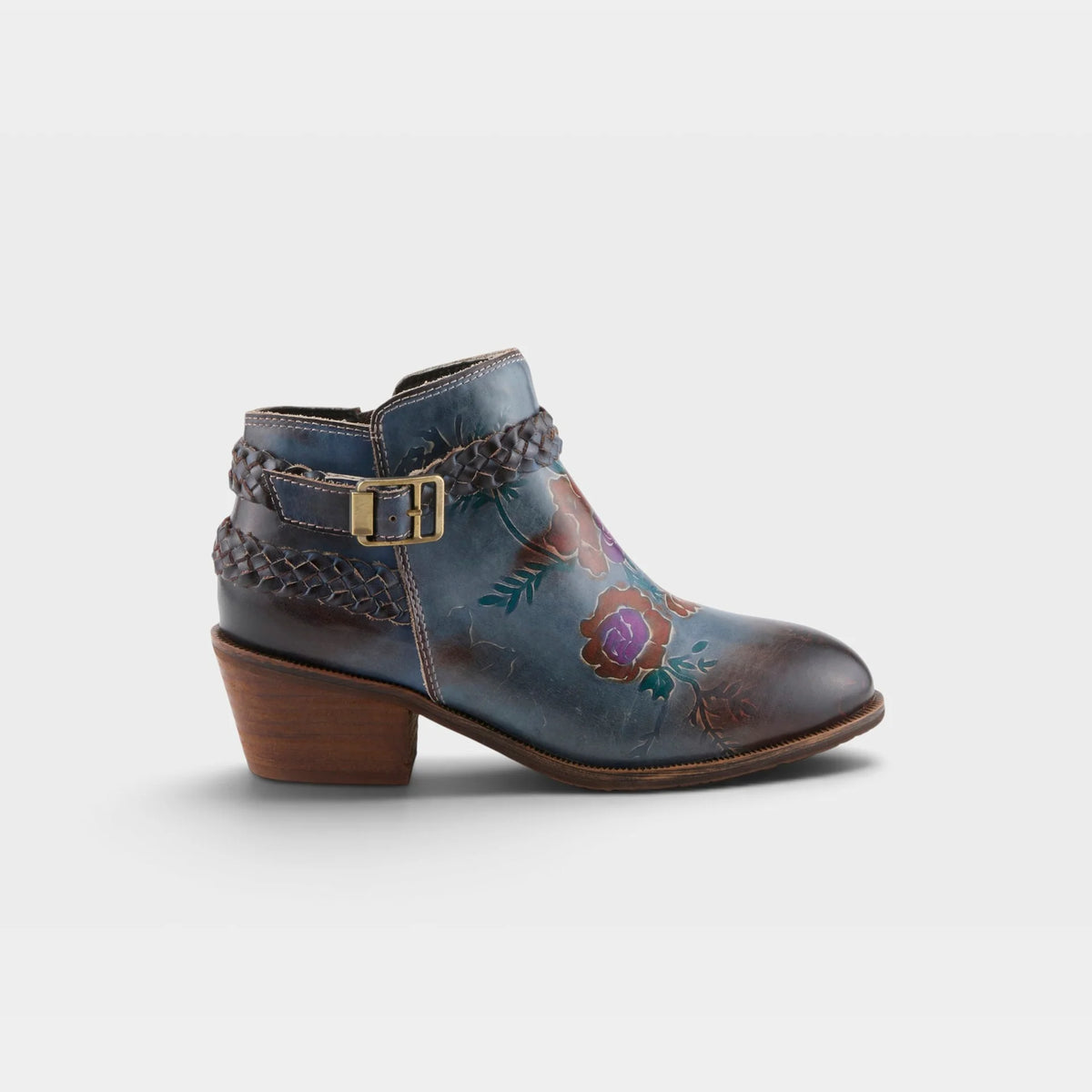 L'Artiste Across Boots Blue Multi