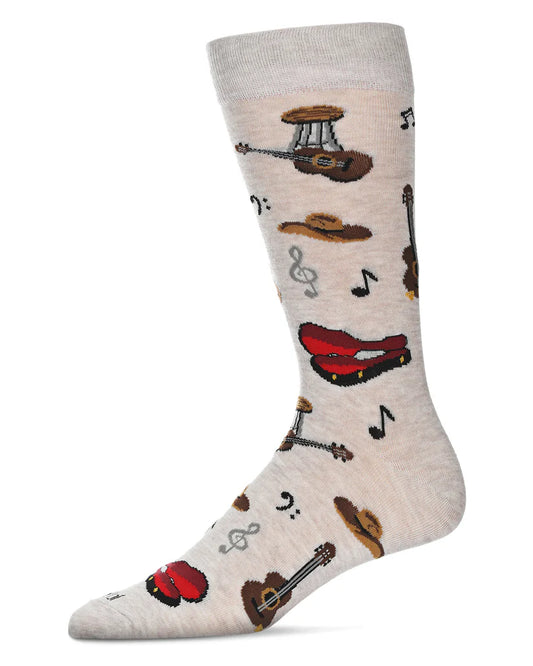 MeMoi Guitars Bamboo Men's Ivory Heather