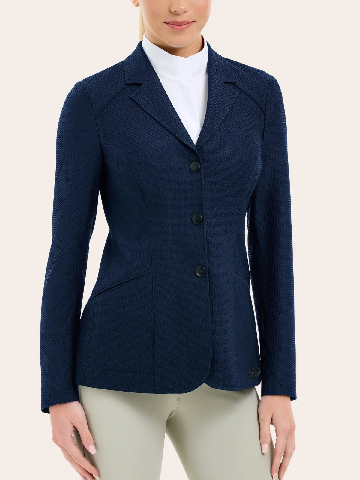 RJ Classics Addison Air Mesh Show Coat Navy