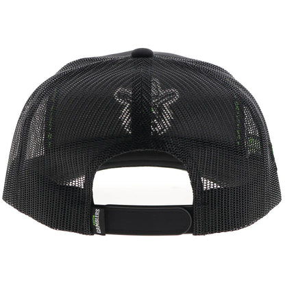 Hooey Austin Gamblers Hat Black with White Logo