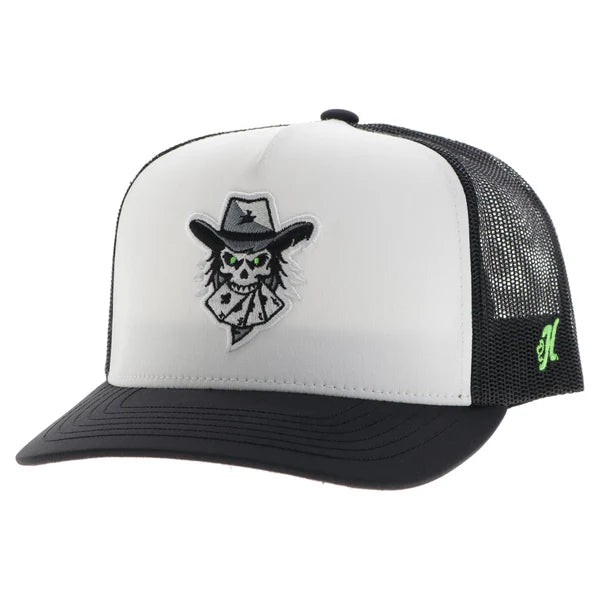 Hooey Austin Gamblers Club White/Black