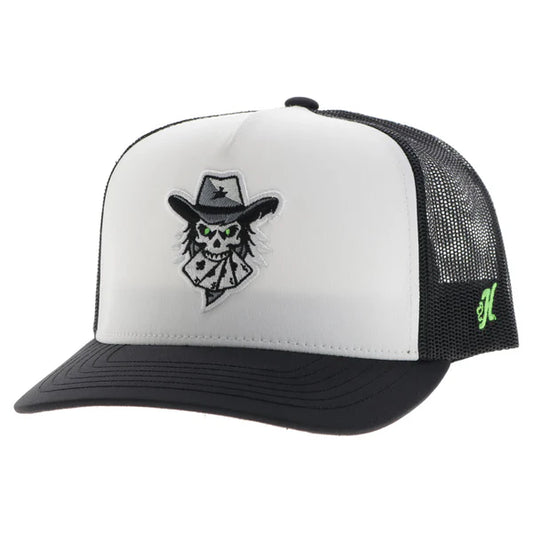 Hooey Austin Gamblers Club White/Black
