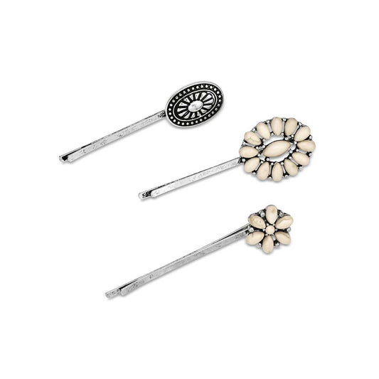 Attitude Buffalo Bloom Hair Pin Set