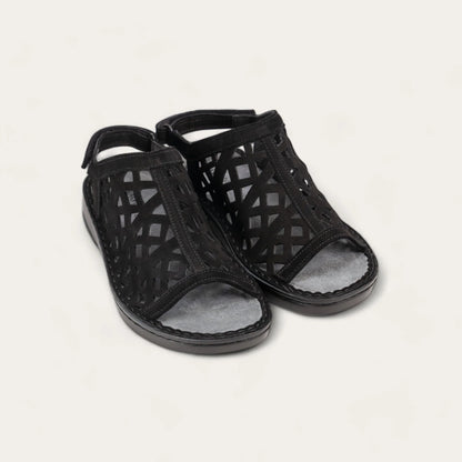 Naot Amadora Black Velvet Nubuck