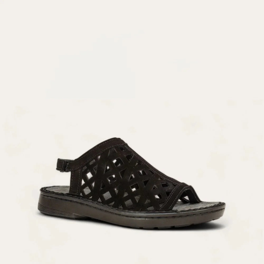 Naot Amadora Black Velvet Nubuck