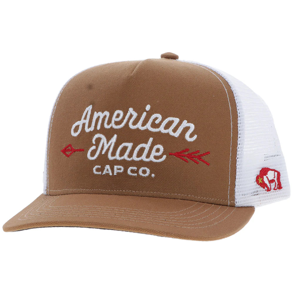 Hooey AMCC Hat Tan/White