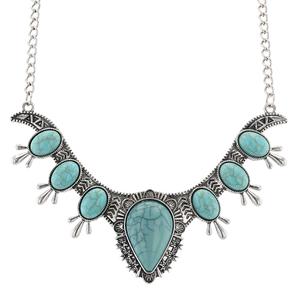 Attitude Turquoise Majesty Attitude Collar Necklace