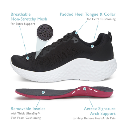 Aetrex Danika Light Grey