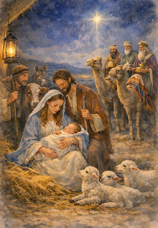 Charleston Garden Flag A Savior is Born