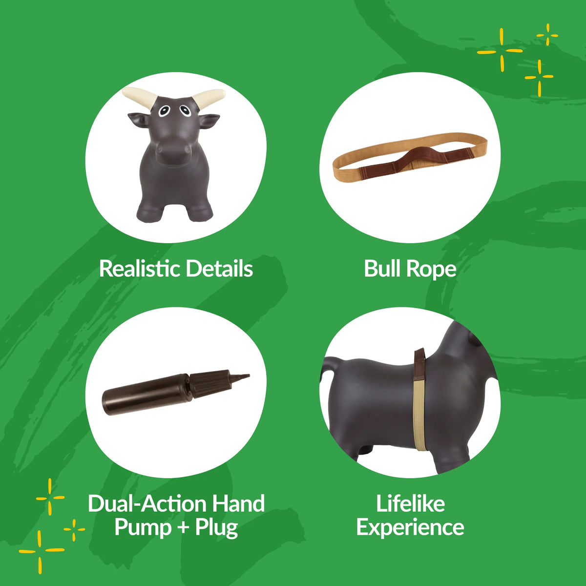 Big Country Toys Lil Bucker Bull with Window Box