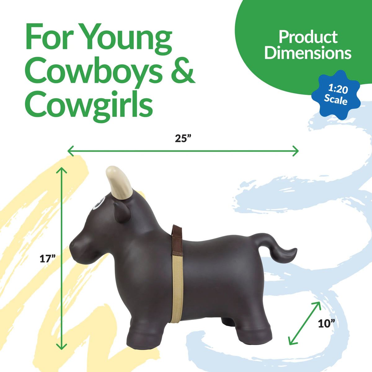Big Country Toys Lil Bucker Bull with Window Box
