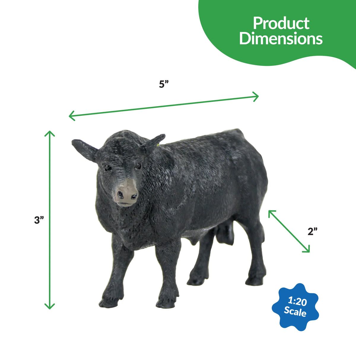 Big Country Toys Angus Bull