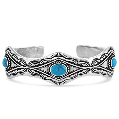 Montana Seeing Eye Aztec Silver Cuff