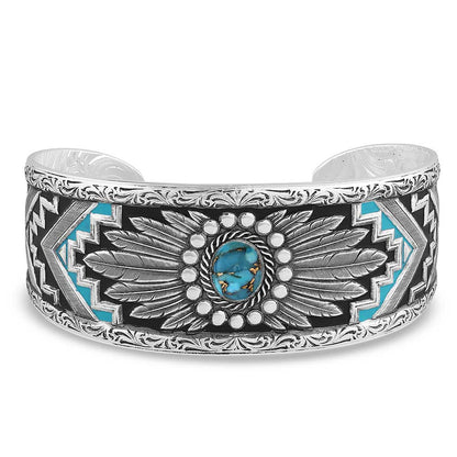 Montana Silversmith Blue Spring Cuff Bracelet