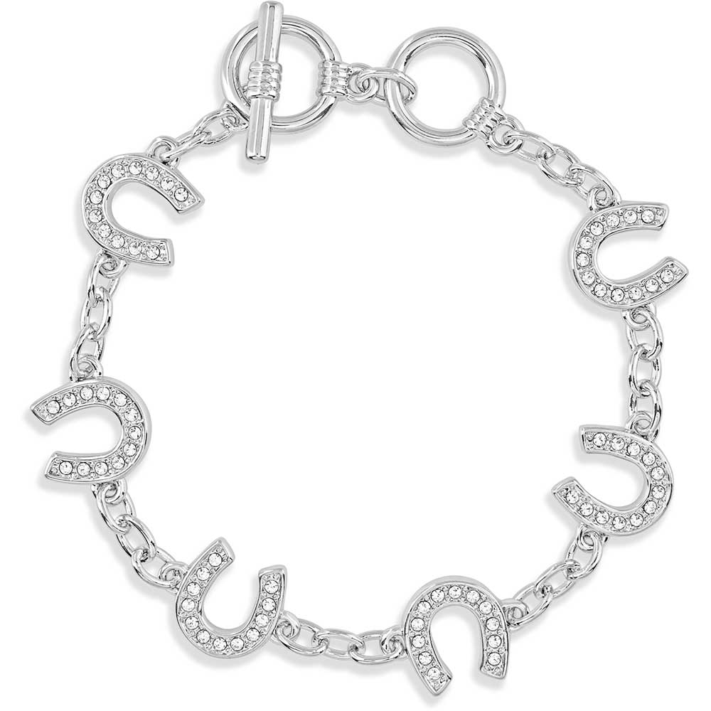Montana Silver Horseshoe Charm Bracelet