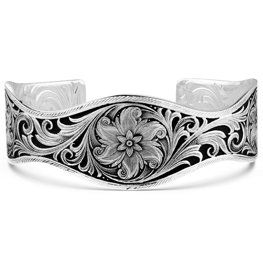 Montana Desert Marigold Floral Cuff Bracelet
