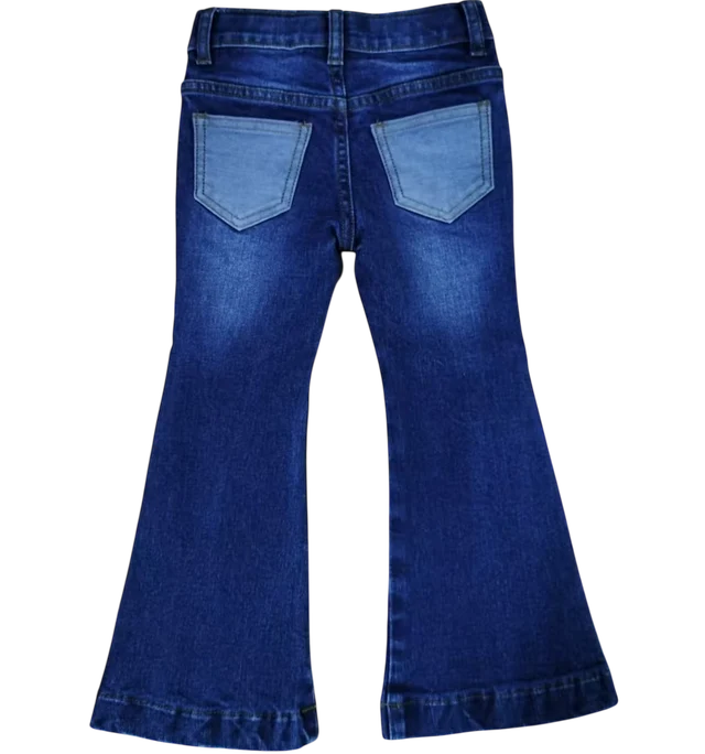 Shea Baby Two Toned Denim Jeans