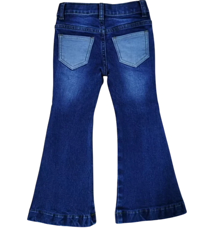 Shea Baby Two Toned Denim Jeans
