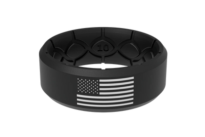 Groove Life Edge American Black White Flag