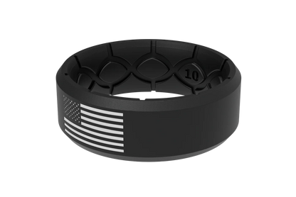 Groove Life Edge American Black White Flag