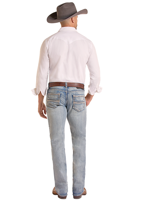Rock & Roll Slim Straight Revolver Jean