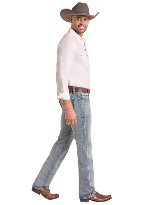 Rock & Roll Slim Straight Revolver Jean