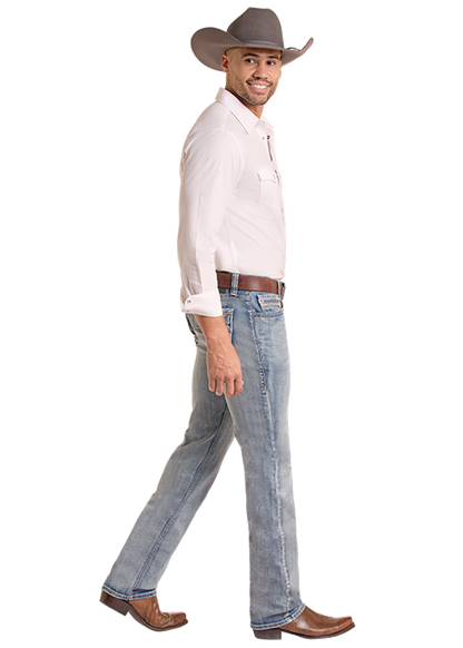 Rock & Roll Slim Straight Revolver Jean