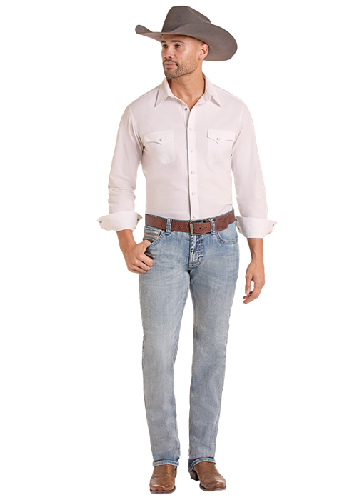 Rock & Roll Slim Straight Revolver Jean