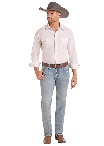 Rock & Roll Slim Straight Revolver Jean