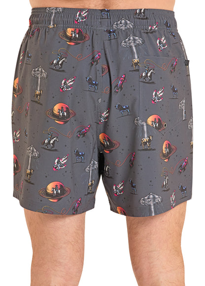 Panhandle Space Cowboy Swim Board Short with Liner