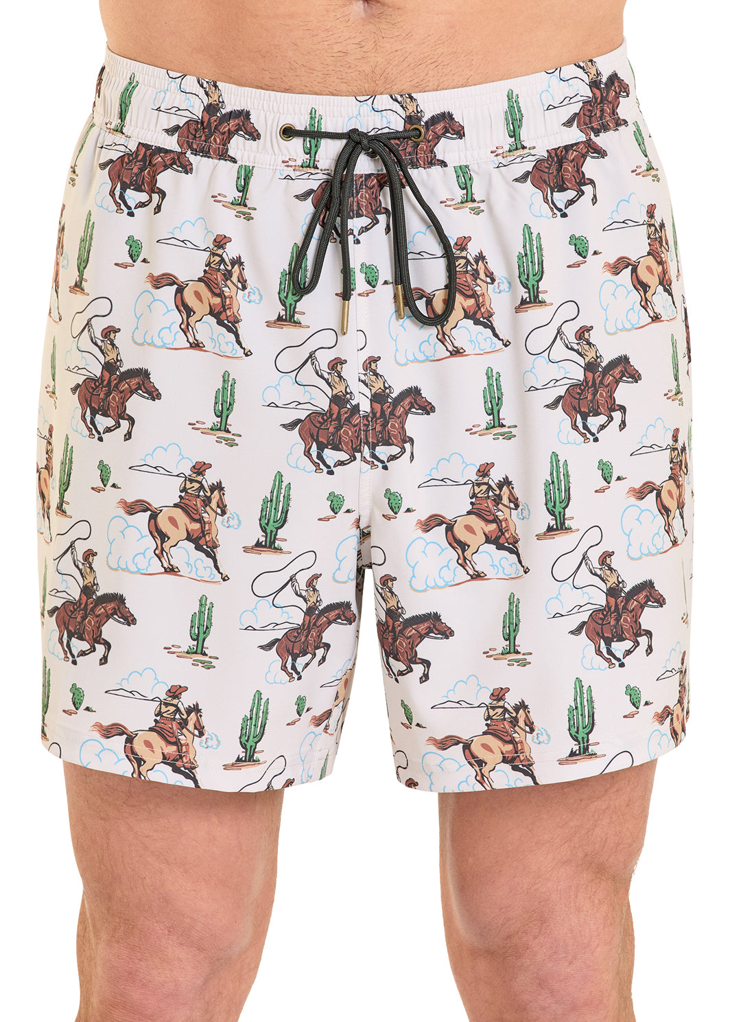 Panhandle Roping Swim Board Short with Liner