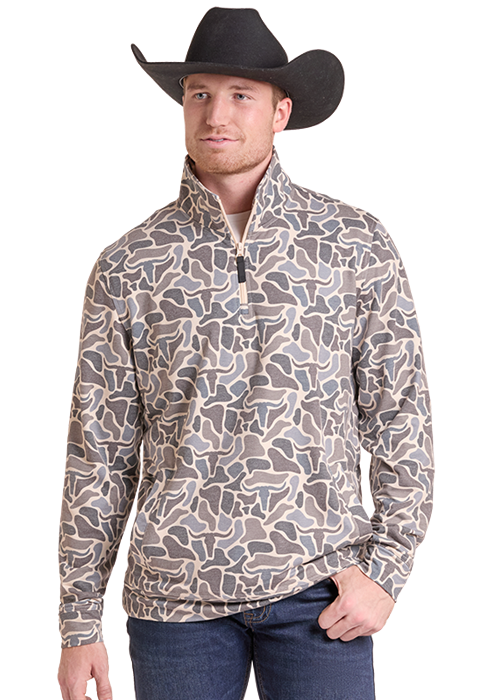 Rock & Roll Camo Jersey Pullover