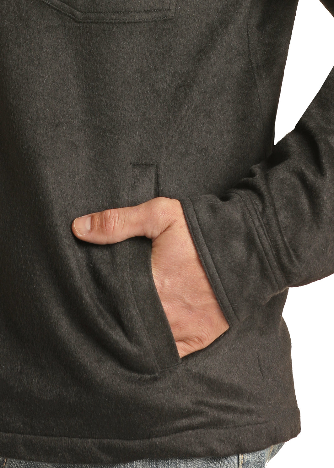 Panhandle Full Zip Shirt Jacket Black