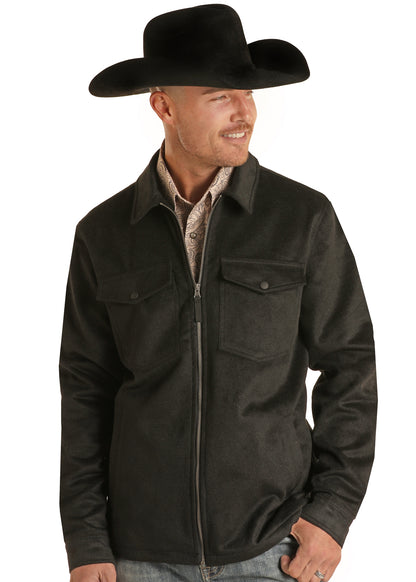 Panhandle Full Zip Shirt Jacket Black