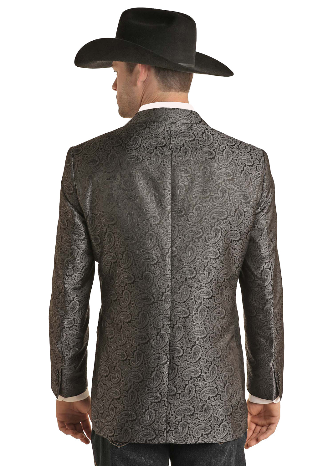 Rock & Roll Black Paisley Sport Coat