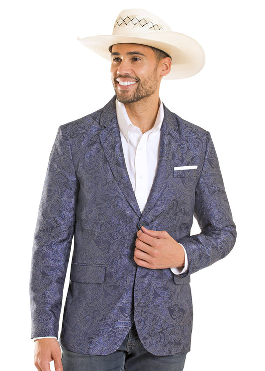 Rock & Roll Navy Paisley Sports Coat