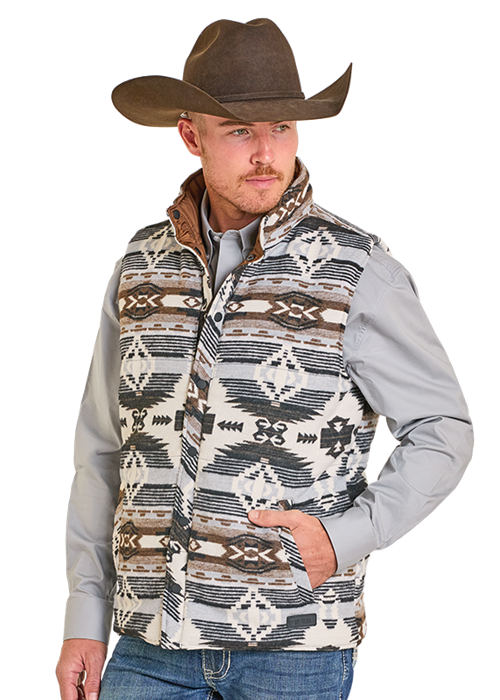 Rock & Roll Aztec Reversible Vest