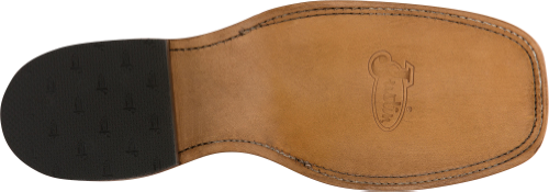 Justin Austin Dark Brown Wide Square