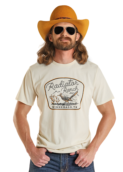 Rock & Roll X Dale Brisby Radiator Ranch Graphic T-Shirt Natural