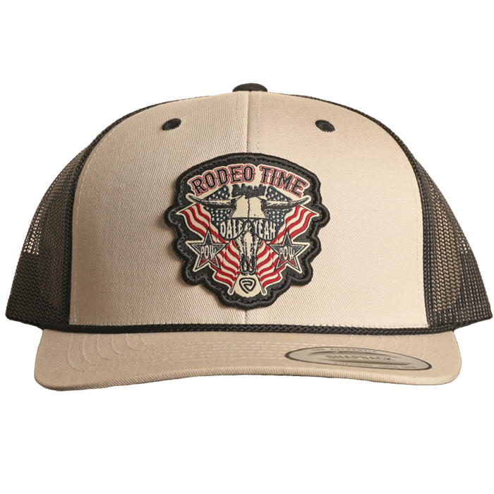 Rock & Roll Rodeo Time Hat Khaki